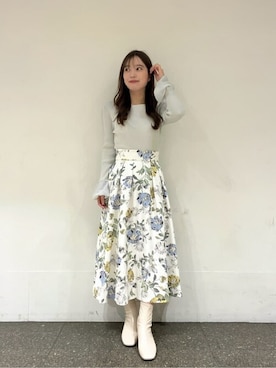 PROPORTION STAFFさん（レディース・158cm）の冬コーディネート