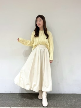 PROPORTION STAFFさん（レディース・158cm）の冬コーディネート