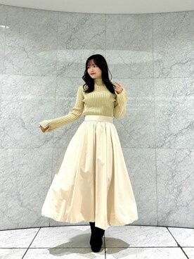 PROPORTION STAFFさん（レディース・155cm）の春コーディネート