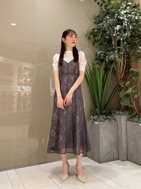 PROPORTION STAFFさん（レディース・162cm）の春コーディネート