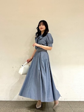 PROPORTION STAFFさん（レディース・156cm）の春コーディネート