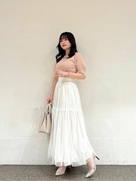 PROPORTION STAFFさん（レディース・156cm）の春コーディネート