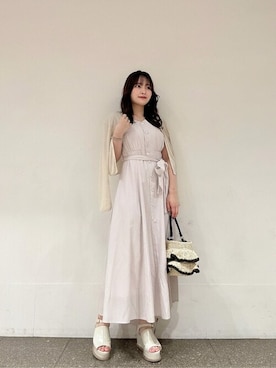 PROPORTION STAFFさん（レディース・156cm）の春コーディネート