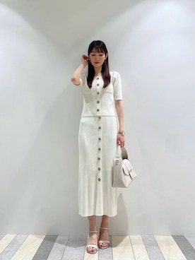 PROPORTION STAFFさん（レディース・162cm）の夏コーディネート