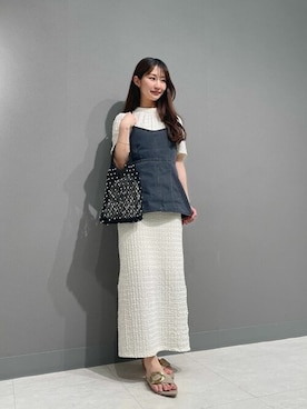 PROPORTION STAFFさん（レディース・160cm）の夏コーディネート