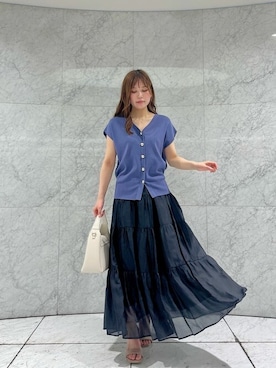 PROPORTION STAFFさん（レディース・153cm）の夏コーディネート