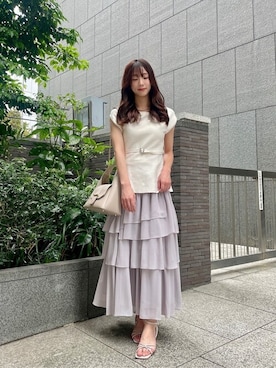 PROPORTION STAFFさん（レディース・153cm）の夏コーディネート