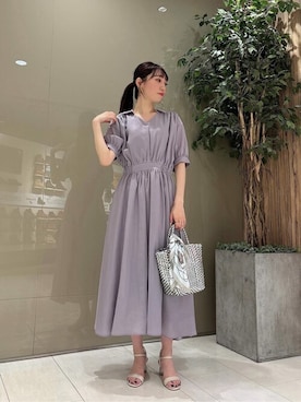 PROPORTION STAFFさん（レディース・162cm）の夏コーディネート