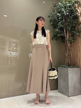 PROPORTION STAFFさん（レディース・162cm）の夏コーディネート