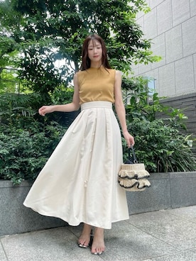 PROPORTION STAFFさん（レディース・153cm）の夏コーディネート