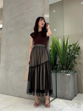 PROPORTION STAFFさん（レディース・162cm）の夏コーディネート