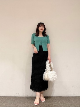 PROPORTION STAFFさん（レディース・156cm）の夏コーディネート