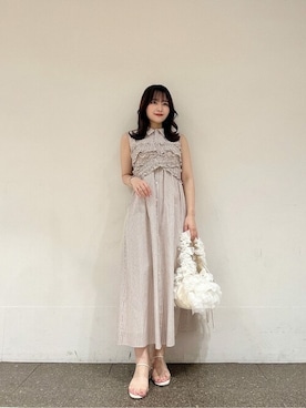 PROPORTION STAFFさん（レディース・156cm）の夏コーディネート