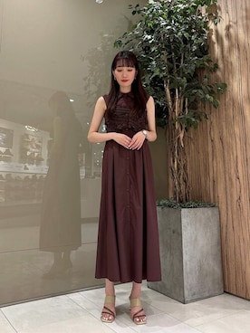 PROPORTION STAFFさん（レディース・162cm）の夏コーディネート