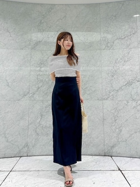PROPORTION STAFFさん（レディース・153cm）の夏コーディネート