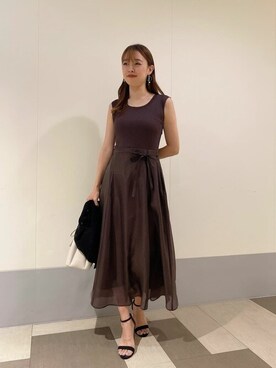 PROPORTION STAFFさん（レディース・165cm）の夏コーディネート