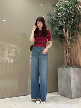 「PROPORTION BODY DRESSING（プロポーションボディドレッシング）のアイテム（パンツ）」を使った、PROPORTION STAFFさん（レディース・162cm）の秋コーディネート