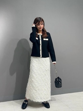 「PROPORTION BODY DRESSING（プロポーションボディドレッシング）のアイテム（テーラードジャケット）」を使った、PROPORTION STAFFさん（レディース・159cm）の秋コーディネート
