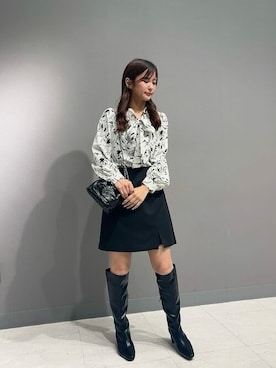「PROPORTION BODY DRESSING（プロポーションボディドレッシング）のアイテム（パンツ）」を使った、PROPORTION STAFFさん（レディース・159cm）の秋コーディネート