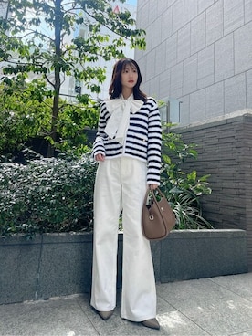 「PROPORTION BODY DRESSING（プロポーションボディドレッシング）のアイテム（トップス）」を使った、PROPORTION STAFFさん（レディース・153cm）の冬コーディネート