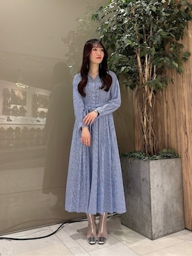 「PROPORTION BODY DRESSING（プロポーションボディドレッシング）のアイテム（ワンピース/ドレス）」を使った、PROPORTION STAFFさん（レディース・162cm）の春コーディネート