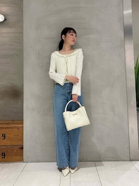「PROPORTION BODY DRESSING（プロポーションボディドレッシング）のアイテム（トップス）」を使った、PROPORTION STAFFさん（レディース・162cm）の春コーディネート