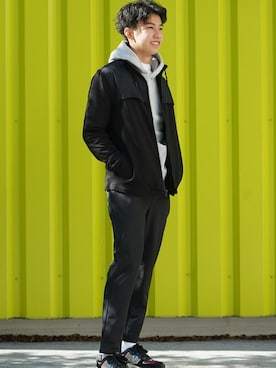 「BANANA REPUBLIC」｜「アイテム（その他アウター）」を使った、BANANAREPUBLICさん（メンズ・178cm）の春コーディネート