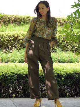 BANANAREPUBLICさん（レディース・165cm）の春コーディネート