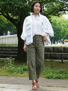 BANANAREPUBLICさん(レディース・160cm)の夏コーディネート