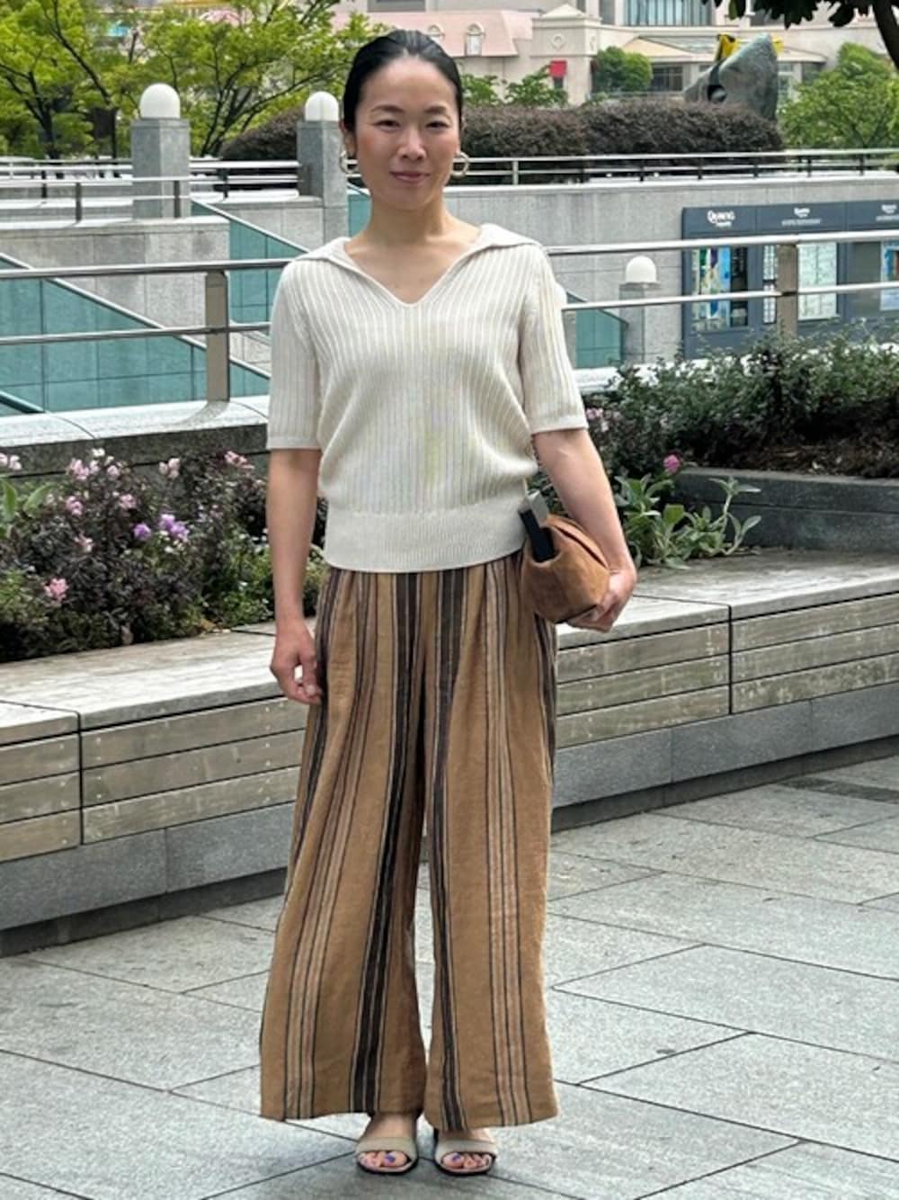 (古着)90〜00s banana republic ワイドリネンパンツ 古着)90〜00s banana republic ワイドリネンスラックス 古着)00s