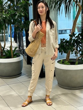 BANANAREPUBLICさん（レディース・167cm）の春コーディネート