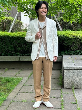 【BANANA REPUBLIC】 大人の定番コーデが即完成！セットアップ 20240502170434882_320.jpg