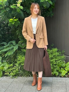 「BANANA REPUBLIC」｜「アイテム（ジャケット/アウター）」を使った、BANANAREPUBLICさん（レディース・170cm）の夏コーディネート