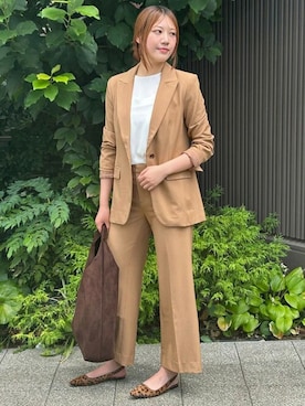 「BANANA REPUBLIC」｜「アイテム（ジャケット/アウター）」を使った、BANANAREPUBLICさん（レディース・170cm）の夏コーディネート