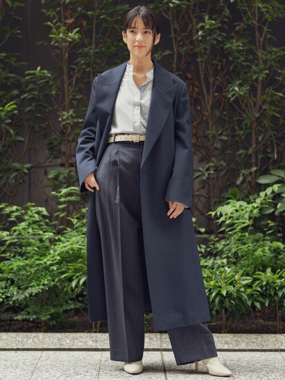 BananaRepublic ウールコート ライトグレー BananaRepublic ウールコート ライトグレー