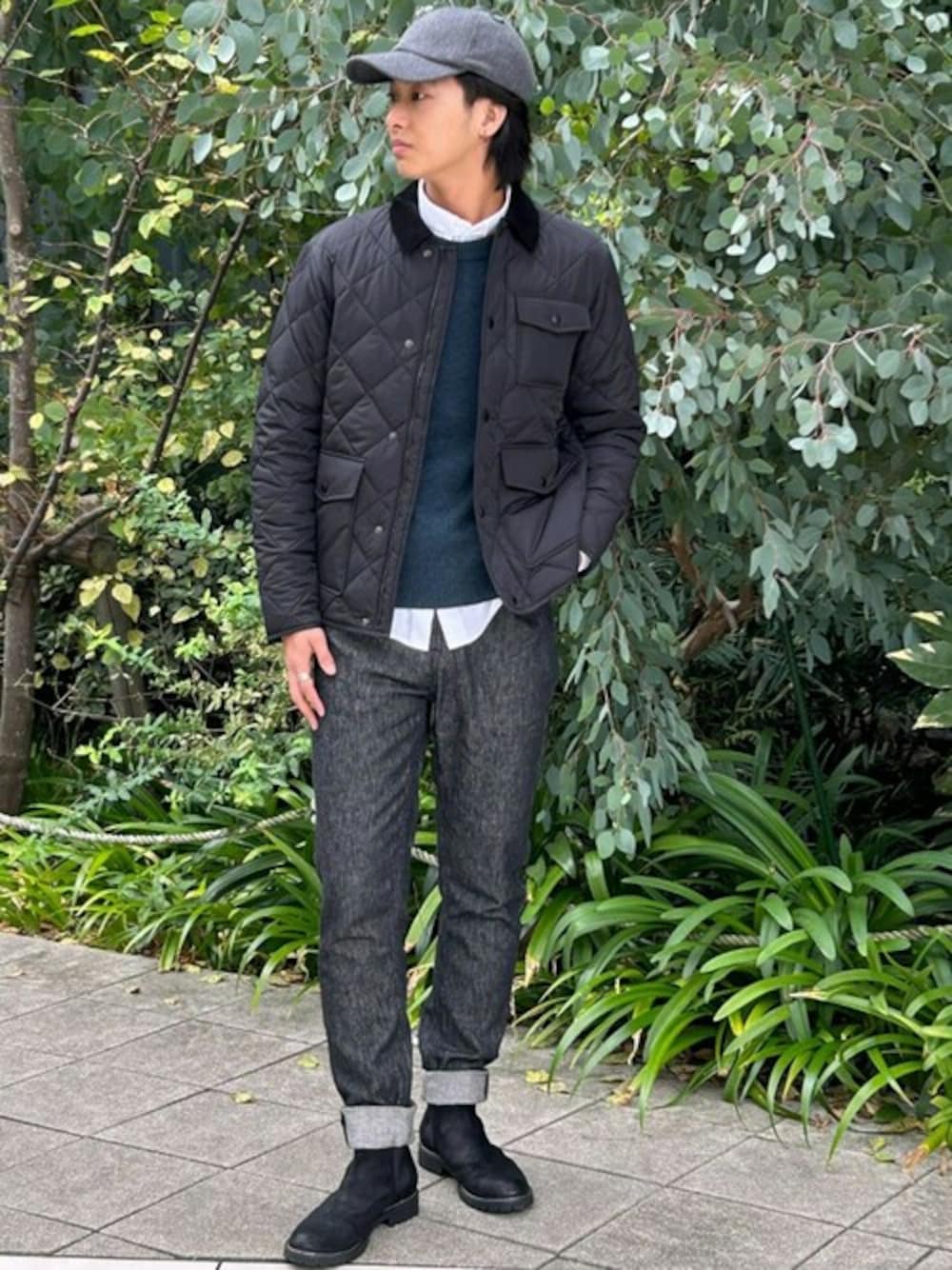BANANA REPUBLIC 水色キルティングジャケット Sサイズ BANANA REPUBLIC 水色キルティングジャケット Sサイズ