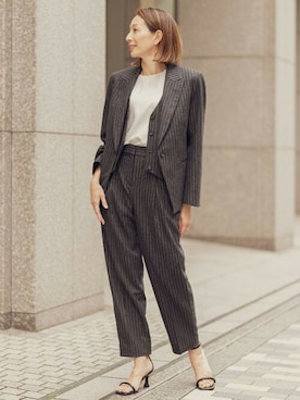 「BANANA REPUBLIC」｜「アイテム（ジャケット/アウター）」を使った、BANANAREPUBLICさん（レディース・164cm）の秋コーディネート