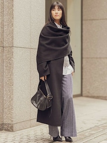 BANANA REPUBLIC 黒 チェスターコート Lサイズ BANANA REPUBLIC｜バナナ・リパブリックのチェスターコート通販
