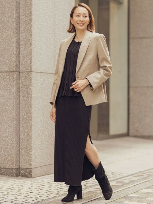Rabanne ボタンリブニットマキシスカート DRAPED LONG SKIRT IN JERSEY | Rabanne