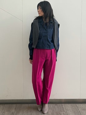 BANANAREPUBLICさん（レディース・167cm）の冬コーディネート