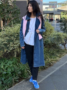 「BANANA REPUBLIC」｜「アイテム（ジャケット/アウター）」を使った、BANANAREPUBLICさん（レディース・167cm）の冬コーディネート