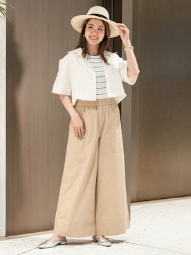 「BANANA REPUBLIC」｜BANANAREPUBLICさん（レディース・163cm）の春コーディネート