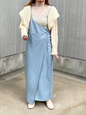 CLEIO staffさん（レディース・156cm）の冬コーディネート