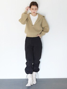 CLEIO staffさん（レディース・169cm）の冬コーディネート