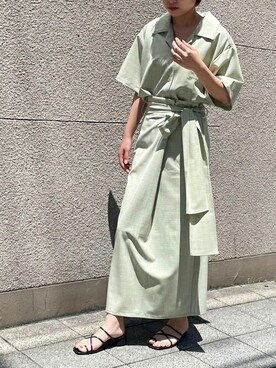 CLEIO staffさん（レディース・162cm）の夏コーディネート