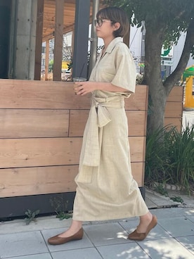 CLEIO staffさん（レディース・162cm）の夏コーディネート