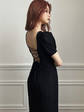 「肌見せ」｜RESEXXYさん（レディース・152cm）の春コーディネート