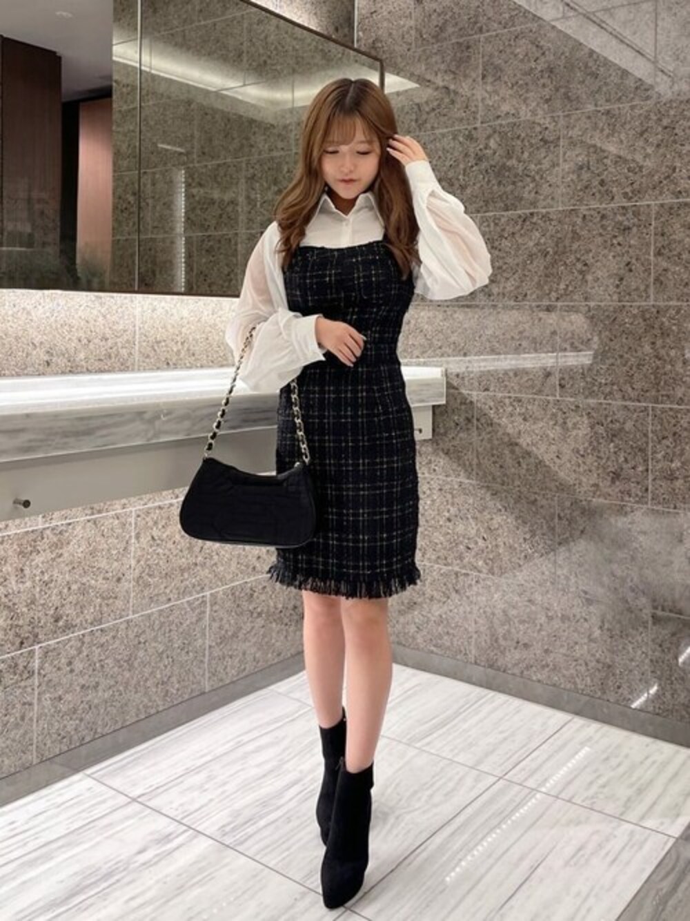 RESEXXY｜RESEXXYのジャンパースカートを使ったコーディネート - WEAR