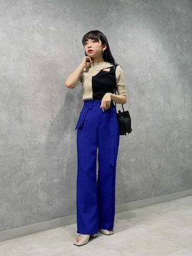 恵利香さん（レディース・156cm）の春コーディネート