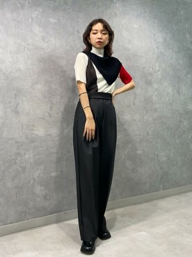 恵利香さん（レディース・156cm）の夏コーディネート